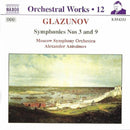 Anissimov-alexander/moscow So - Glazunov: sym.nos. 3 & 9 (CD) - Discords.nl