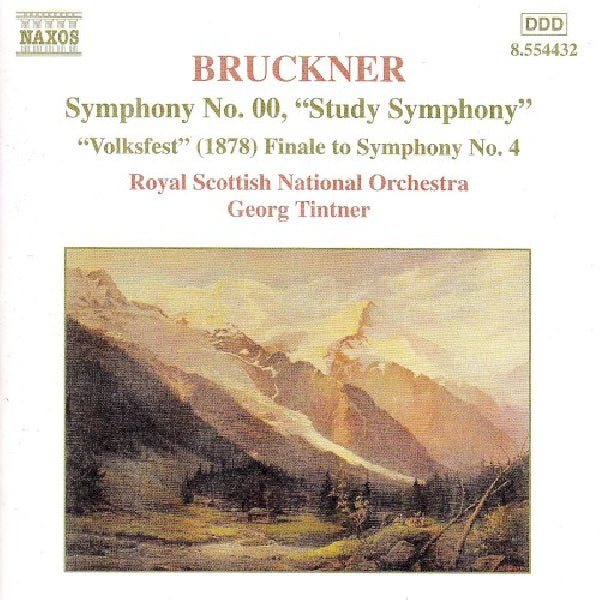 Tintner-georg/rsno - Bruckner:sym.no.00- study sym (CD) - Discords.nl