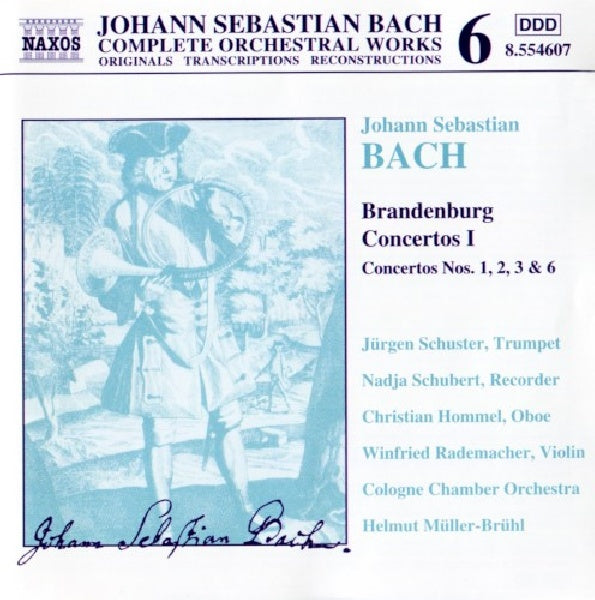 Various - Bach: brandenburg cto. 1/2/3/6 (CD) - Discords.nl
