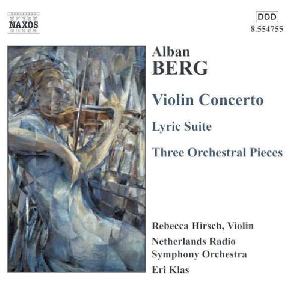 Hirsch/klas/netherlands Rso - Berg:violin concerto.lyric sui (CD) - Discords.nl