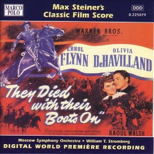 Max Steiner - They died with their boots on (CD) - Discords.nl