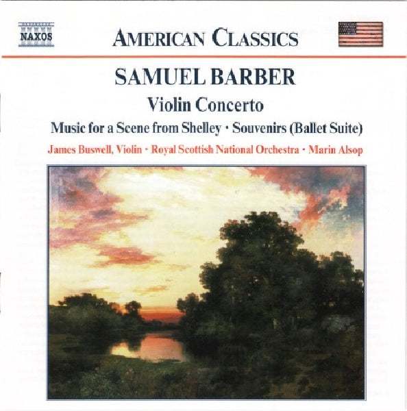 Buswell-james/alsop/rsno - Barber: violin concerto (CD) - Discords.nl