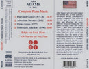 Raat-ralph Van - Adams: complete piano music (CD) - Discords.nl