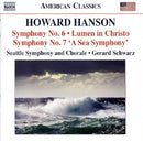 Schwarz/seattle So - Hanson: symphonies 6+7 (CD) - Discords.nl