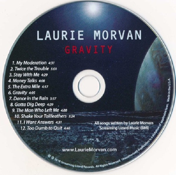 Laurie Morvan - Gravity (CD)