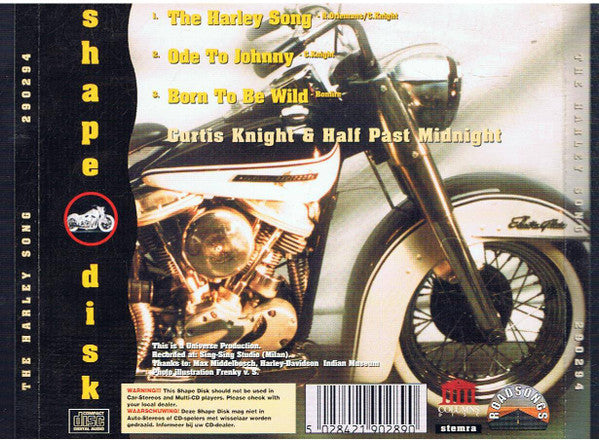 Curtis Knight & Half Past Midnight - The Harley Song (CD Tweedehands)