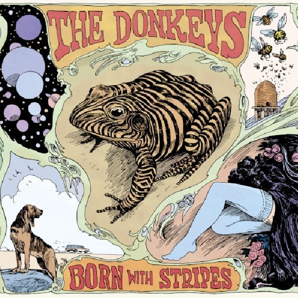 Donkeys - Born with stripes (CD) - Discords.nl