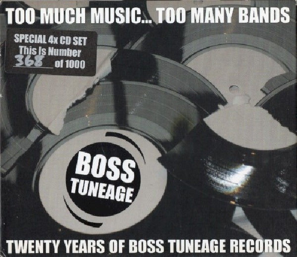 V/A (Various Artists) - Too much music, too many bands: 20 years of boss tuneage (CD) - Discords.nl