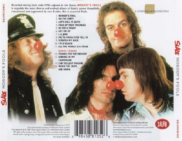 Slade - Nobodys fools (CD) - Discords.nl