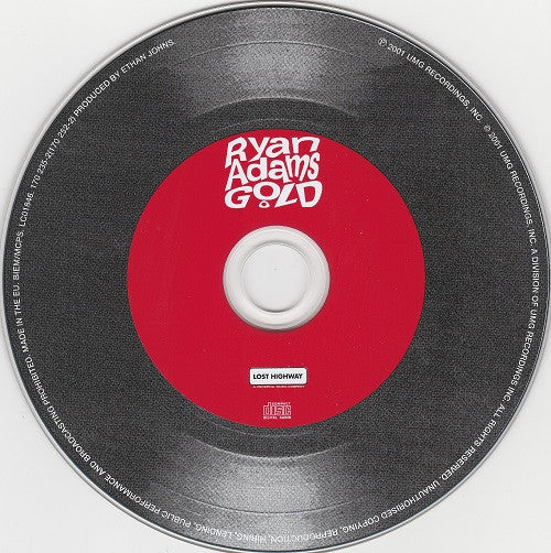 Ryan Adams - Gold (CD)