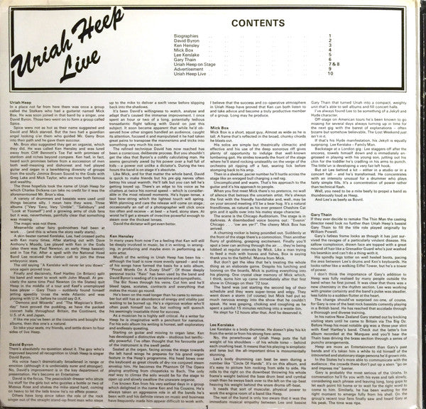 Uriah Heep - Uriah Heep Live (LP Tweedehands)