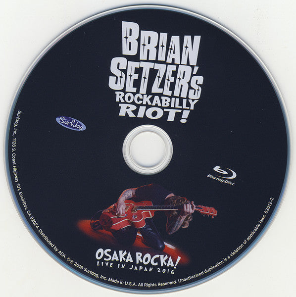 Brian Setzer - Brian Setzer's Rockabilly Riot! Osaka Rocka! Live In Japan 2016 (CD Tweedehands) - Discords.nl
