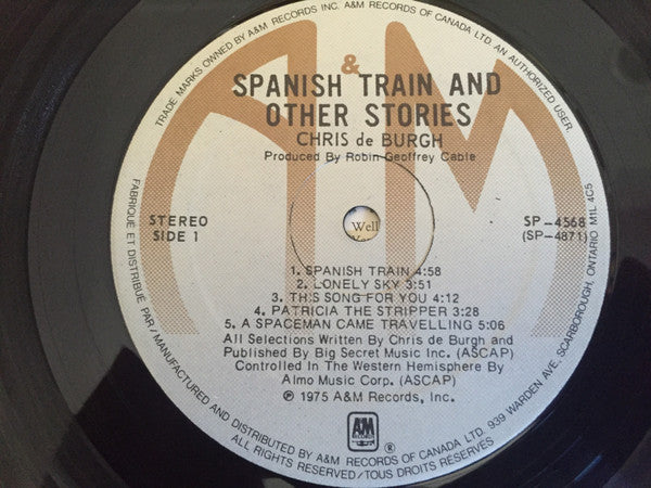 Chris de Burgh - Spanish Train And Other Stories (LP Tweedehands)