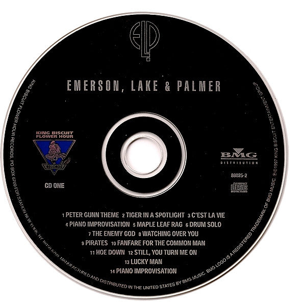 Emerson, Lake & Palmer - King Biscuit Flower Hour (CD Tweedehands)