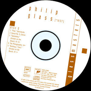 Philip Glass - Glassmasters (CD) - Discords.nl