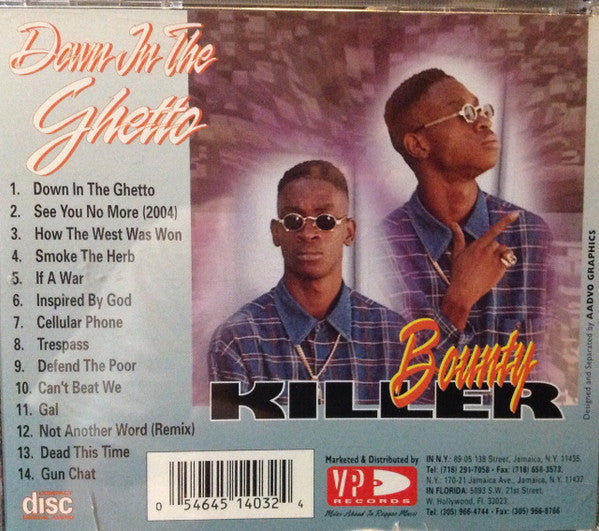 Bounty Killer - Down In The Ghetto (CD Tweedehands) - Discords.nl