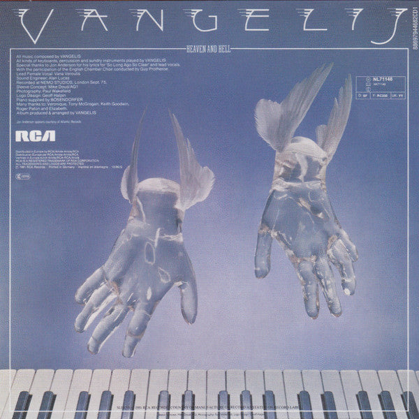 Vangelis - Heaven And Hell / Albedo 0.39 / Spiral (CD Tweedehands)