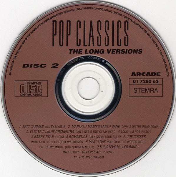 Various - Pop Classics - The Long Versions 4 (CD Tweedehands)