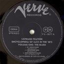 Various - Leonard Feather Encyclopedia Of Jazz In The '60's Volume One The Blues (LP Tweedehands) - Discords.nl