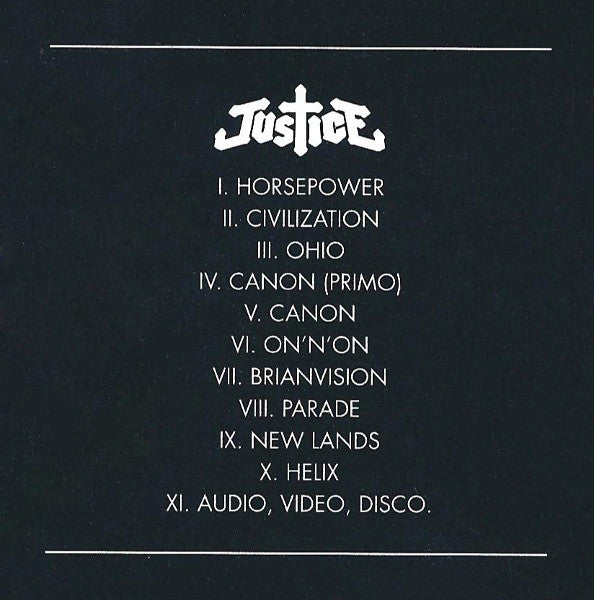 Justice (3) - Audio, Video, Disco. (LP) - Discords.nl