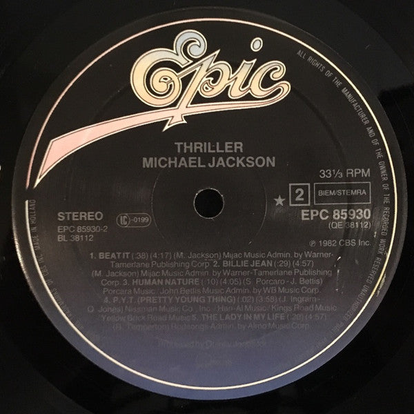 Michael Jackson - Thriller (LP Tweedehands)