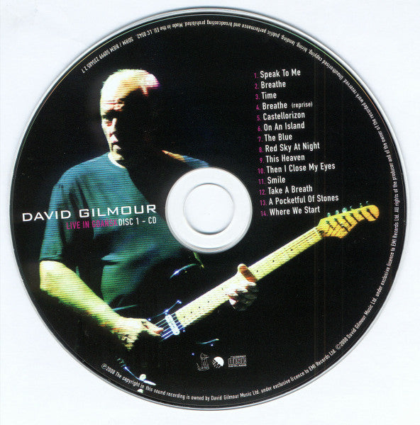 David Gilmour - Live In Gdańsk (CD)