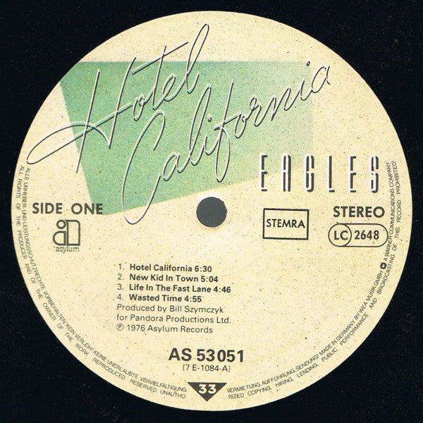 Eagles - Hotel California (LP Tweedehands) - Discords.nl