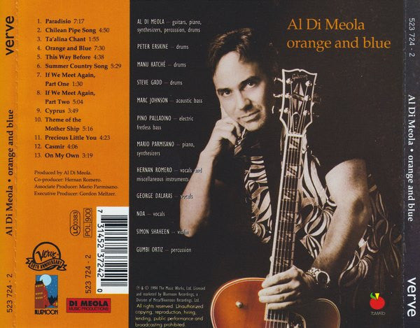 Al Di Meola - Orange And Blue (CD Tweedehands)