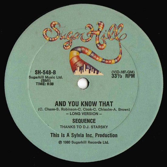 Sequence, The - And You Know That (12" Tweedehands) - Discords.nl
