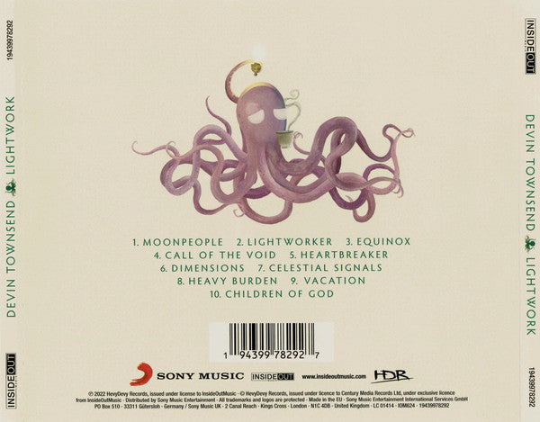 Devin Townsend - Lightwork (CD)