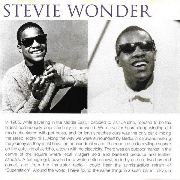 Stevie Wonder - Song Review - A Greatest Hits Collection (CD)