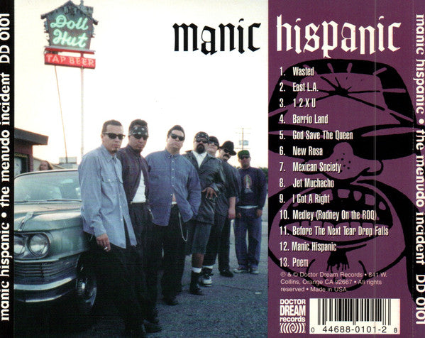 Manic Hispanic - The Menudo Incident (CD Tweedehands)