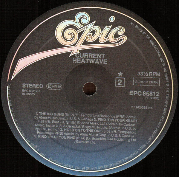 Heatwave - Current (LP Tweedehands)