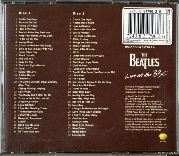 Beatles, The - Live At The BBC (CD)