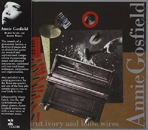 Annie Gosfield - Burnt ivory and loose wir (CD) - Discords.nl