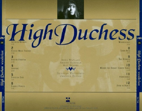 High Duchess - Wanderlust (CD) - Discords.nl