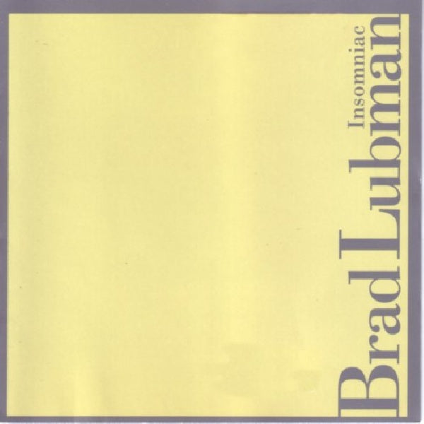 Brad Lubman - Insomniac (CD) - Discords.nl