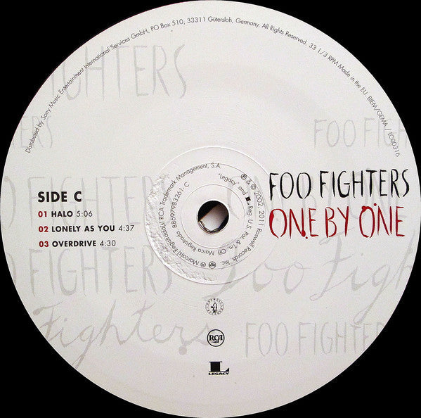 Foo Fighters - One By One  (LP)