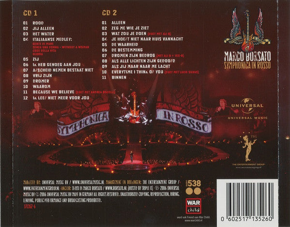 Marco Borsato - Symphonica In Rosso (CD Tweedehands) - Discords.nl