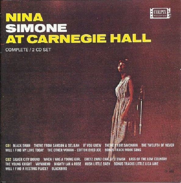 Nina Simone - At carnegie hall (CD) - Discords.nl
