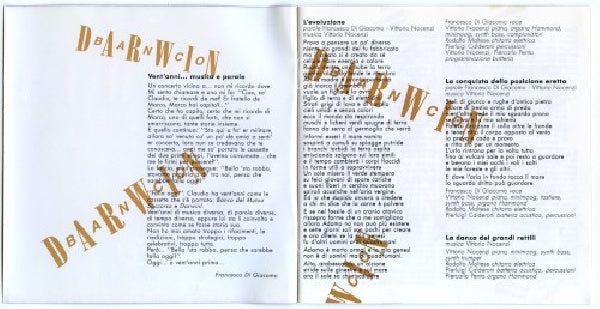 Banco Del Mutuo Soccorso - Darwin (CD) - Discords.nl