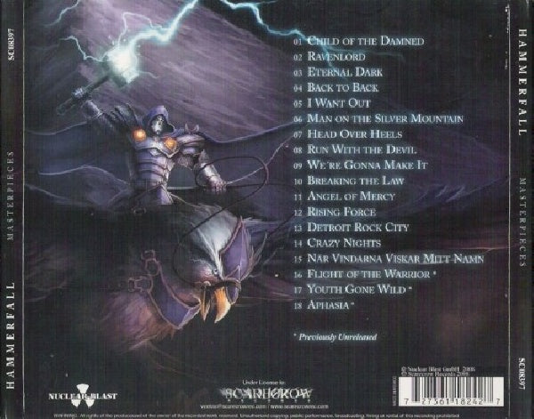 Hammerfall - Masterpieces (CD) - Discords.nl