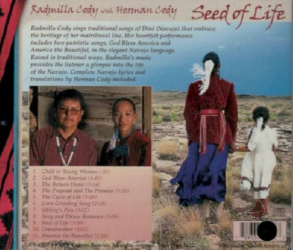 Radmilla Cody - Seed of life (CD) - Discords.nl