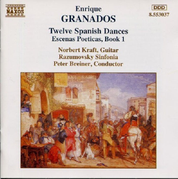 Kraft/breiner/rasumowsky S. - Granados:twelve spanish dances (CD) - Discords.nl
