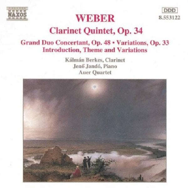 Berkes/jando/auer-quartett - Weber: clarinet works (CD) - Discords.nl
