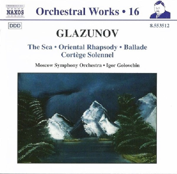 Golovchin-igor/moscow So - Glazunov:orchestral works v.16 (CD) - Discords.nl