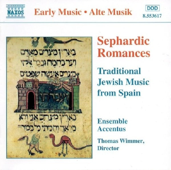 Wimmer/ensemble Accentus - Sephardic romances (CD) - Discords.nl