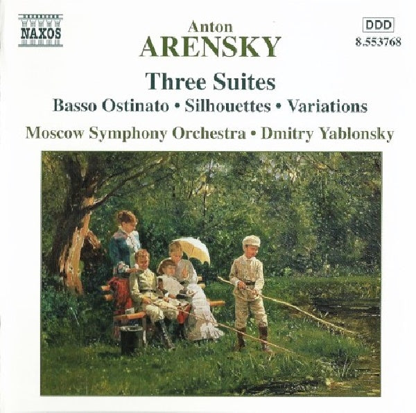 Yablonsky-dmitry/moskau So - Arensky:three orchestral suite (CD) - Discords.nl