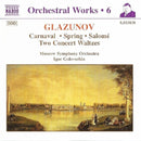 Golowschin-igor/moso - Glazunov:carnaval.spring.salom (CD) - Discords.nl