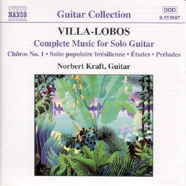 Kraft-norbert - Villa-lobos:comp.music for sol (CD) - Discords.nl